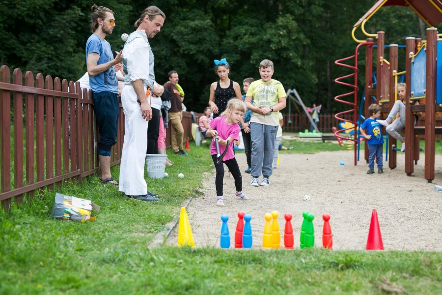 Piknik rodzinny w dzielnicy Chwarzno-Wiczlino podczas zawodów Ironman 2017 // fot. K. Stańczak