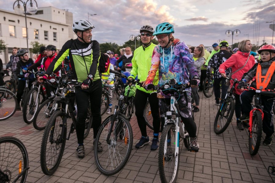 XI Gdyński Nocny Przejazd Rowerowy // fot. Karol Stańczak