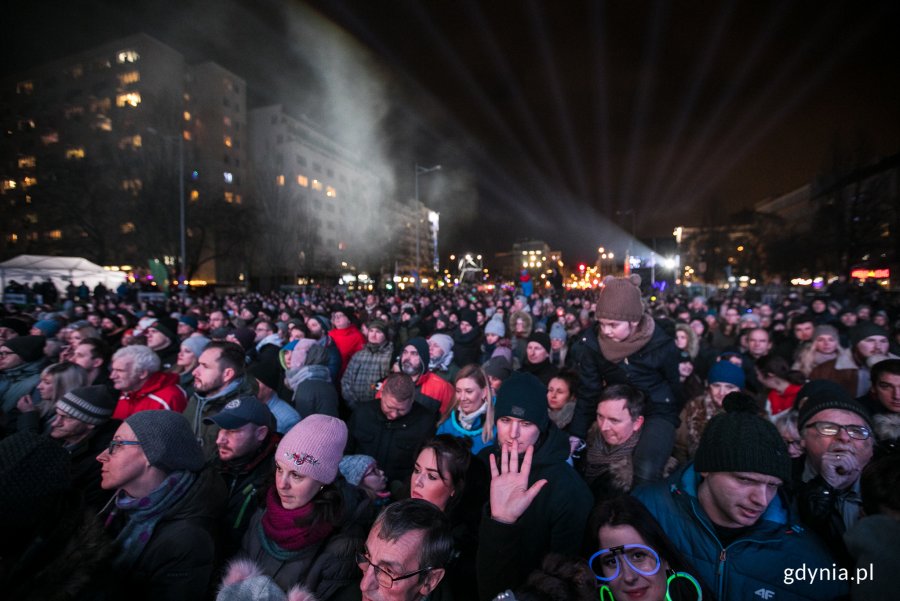 Rok 2019 zaczął się #wGdyni// fot. Karol Stańczak