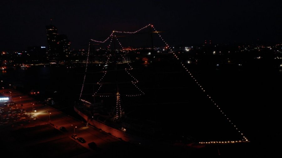 Choinka na Darze Młodzieży // fot. Gdynia.pl