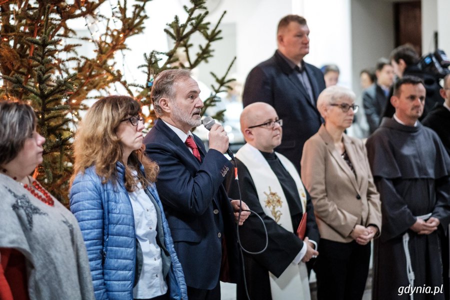 Wigilia u franciszkanów w Gdyni, fot. Dawid Linkowski