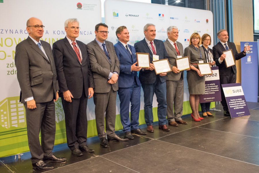 Gdynia zwyciężyła w trzech kategoriach w konkursie Eco-Miasto. Nagrody odebrał prezydent Gdyni, Wojciech Szczurek 
