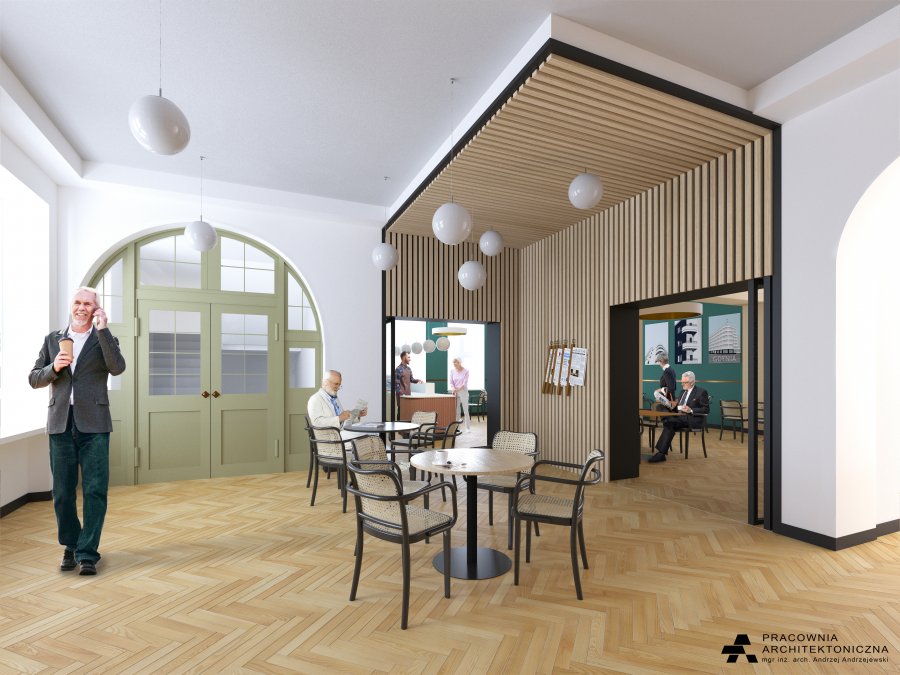 Wizualizacja CNS, projekt: Pracownia Architektoniczna Andrzej Andrzejewski