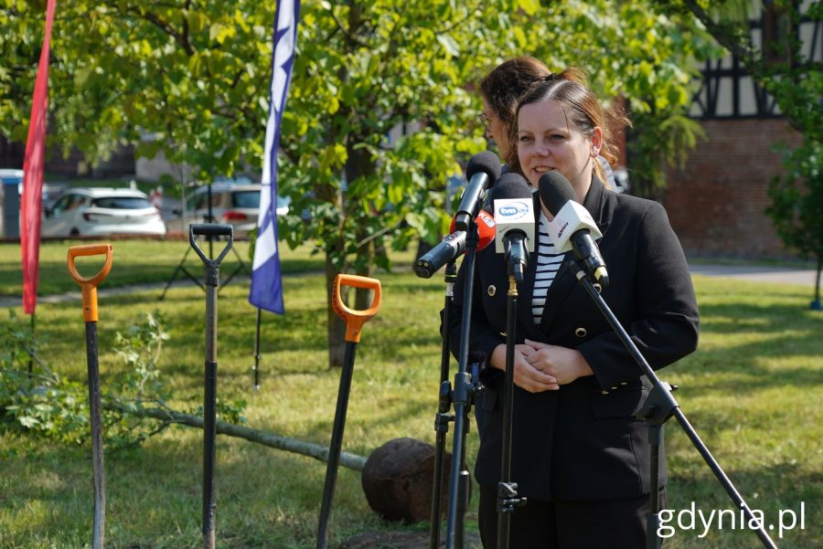 Prezydent Gdyni Aleksandra Kosiorek (fot. Magdalena Starnawska)