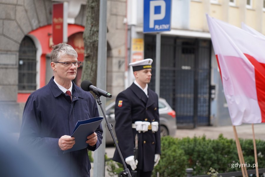 Przem&oacute;wienie wiceprezydenta Rafała Geremka
