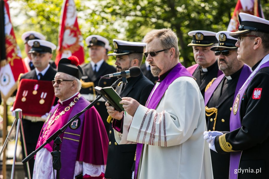 Ceremonia pożegnania admirała floty Ryszarda Łukasika, fot. Karol Stańczak 