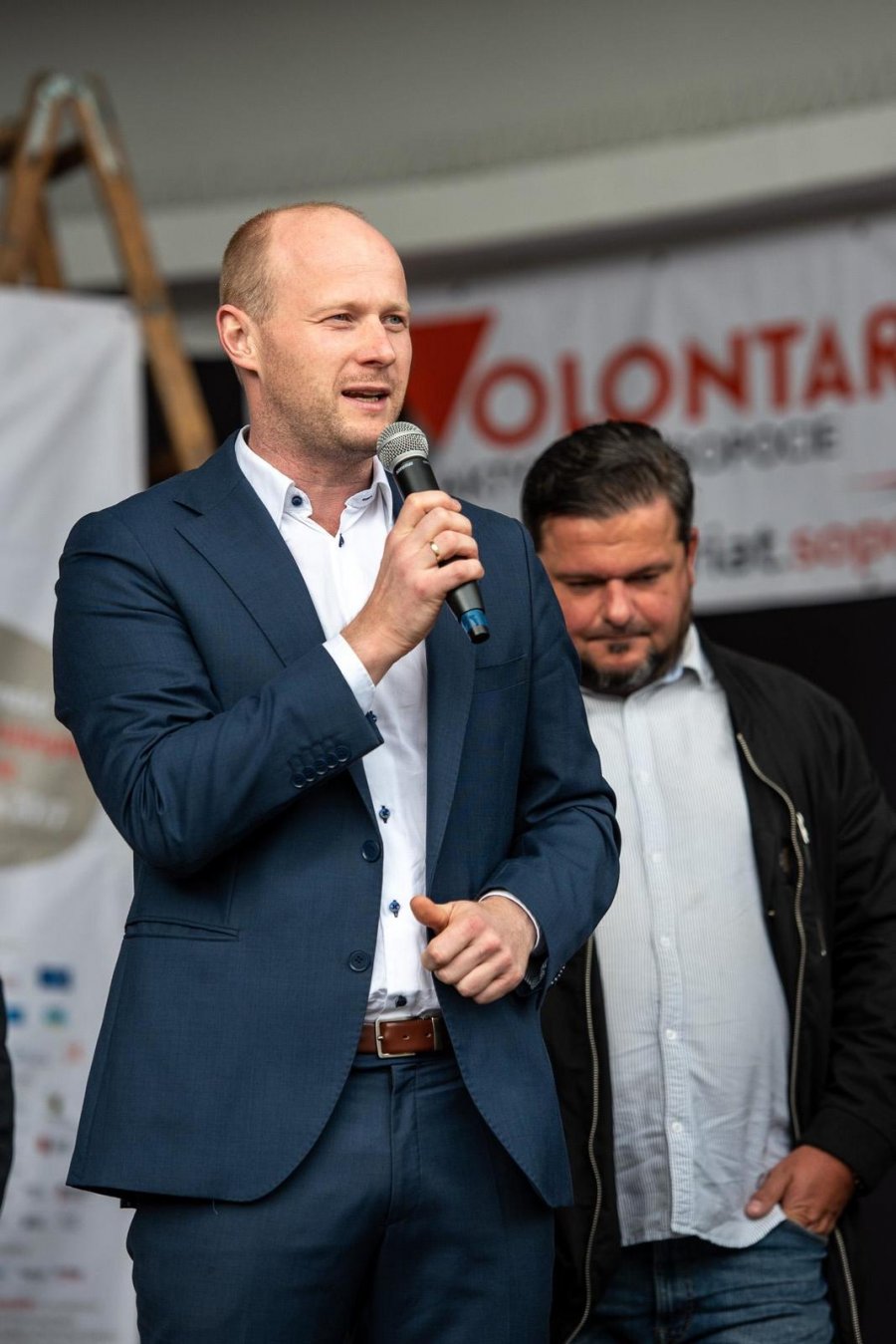 W Festynie Tolerancji wziął udział wiceprezydent Gdyni Bartosz Bartoszewicz // fot. Dawid Linkowski