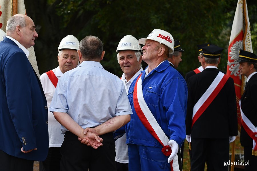 Sobotnie uroczystości pod pomnikiem, fot. Michał Puszczewicz