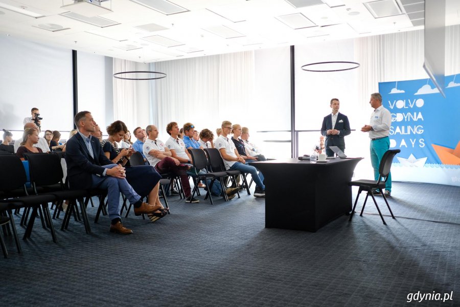Konferencja podsumowująca 18. edycję Volvo Gdynia Sailing Days fot. Dawid Linkowski