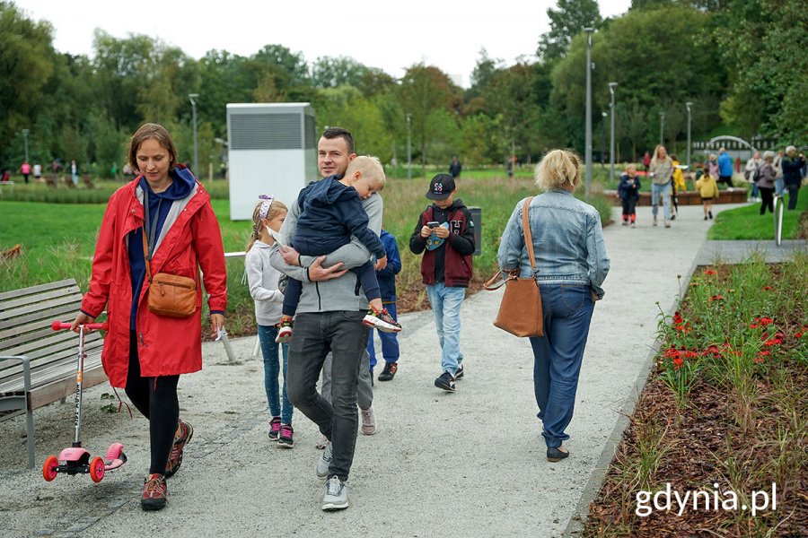Aktywności podczas otwarcia trzeciego etapu Parku Centralnego w Gdyni, fot. Mirosław Pieślak
