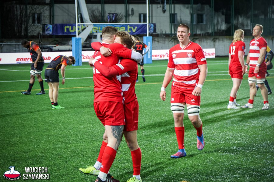 Historyczny sukces Polski na Narodowym Stadionie Rugby // fot. W. Szymański/https://pzrugby.pl