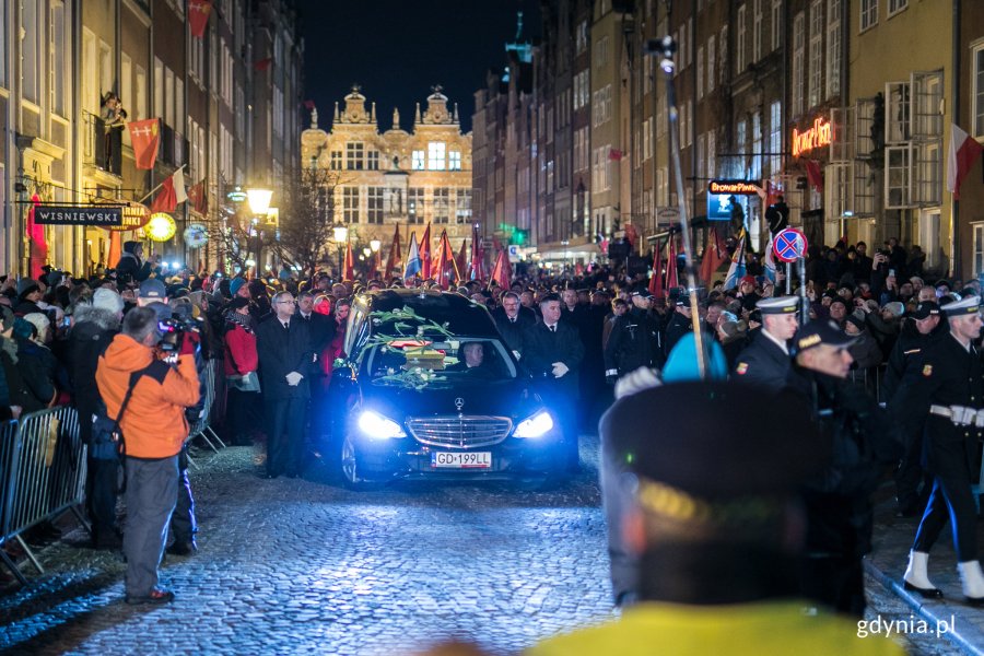 Pożegnanie prezydenta Gdańska // fot. Karol Stańczak