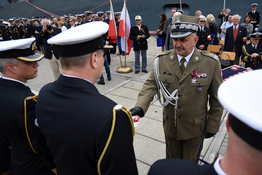  Apel z okazji święta Marynarki Wojennej RP foto.Michał Puszczewicz
