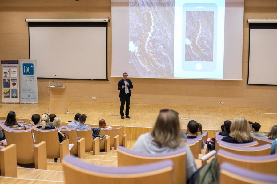 Seminarium "Mój pierwszy smartfon" w PPNT, fot. Karol Stańczak