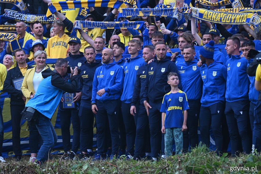 XII Spotkanie Międzypokoleniowe kibiców Arki Gdynia na słynnej „Górce” przy ulicy Ejsmonda (fot. Michał Puszczewicz)
