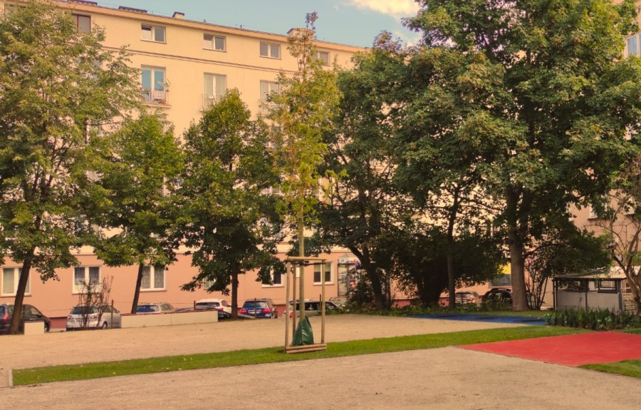 Nowy park kieszonkowy przy ulicy Jana Kilińskiego, fot. Wydział Ogrodnika Miasta 