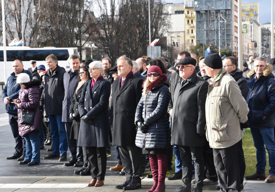 Uroczystości pod pomnikiem Polski Morskiej, fot. Magdalena Śliżewska