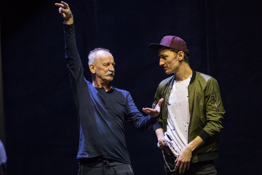 Przygotowania do premiery "Tlenu" w Teatrze Muzycznym // fot. Piotr Manasterski