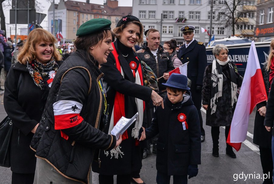 W paradzie wzięła udział wiceprezydent Katarzyna Gruszecka-Spychała // fot. Przemysław Świderski