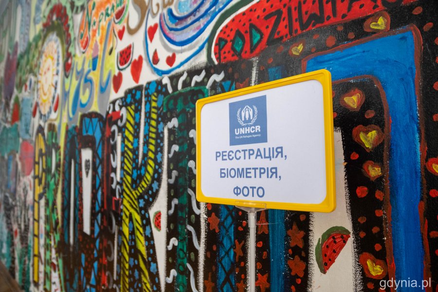 Punkt UNHCR działa przy ul. 10 lutego 26 // fot. Paweł Kukla