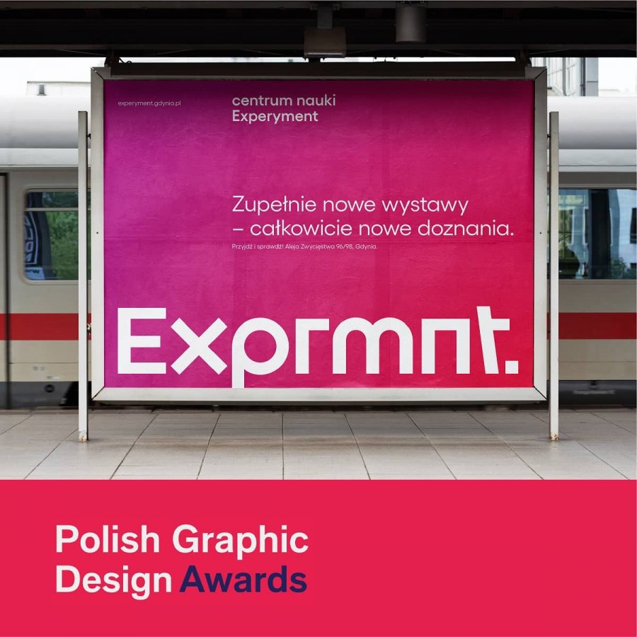 Wizualizacja nowej identyfikacji na billboardach.