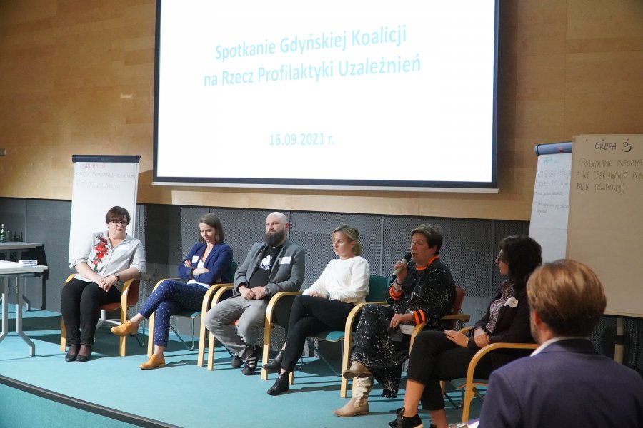 Spotkanie Gdyńskiej Koalicji na Rzecz Profilaktyki Uzależnień
