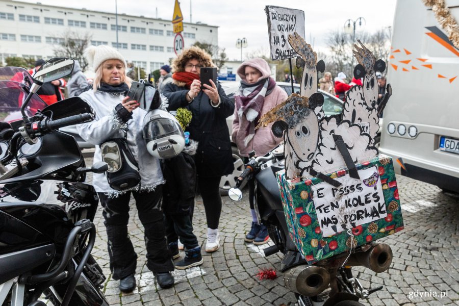 Mikołaje na Motocyklach w Gdyni, fot. Piotr Żagiell