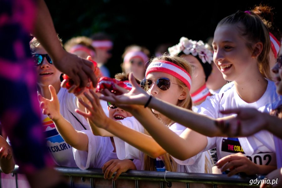 Bieg The Color Run w Gdyni, 16.09.2017 // fot. Dawid Linkowski