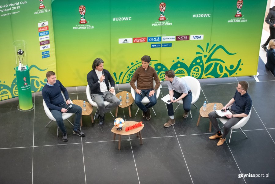 Andrzej Juskowiak, Fernando Couto i Bebeto w Gdyni / fot.GdyniaSport
