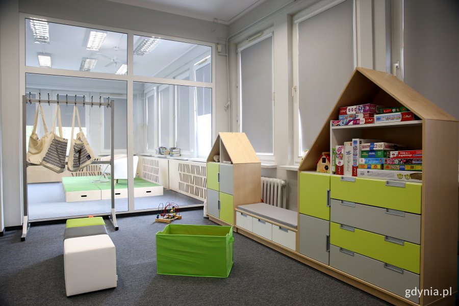 Otwarcie wyremontowanej czytelni w Bibliotece Obłuże. Fot. Przemysław Kozłowski