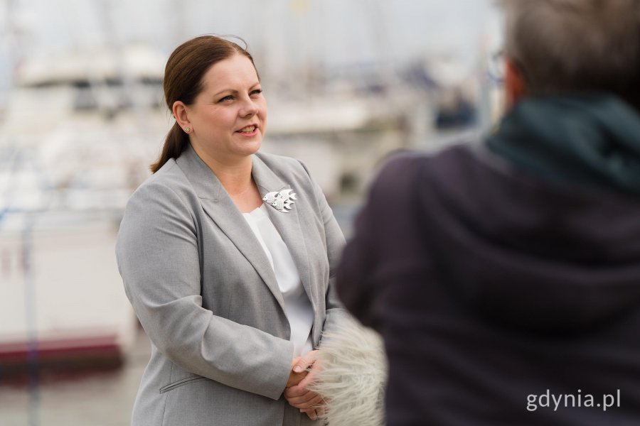 Prezydent Gdyni Aleksandra Kosiorek 