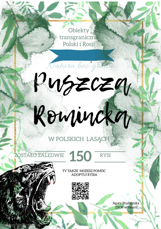 Nagrodzony plakat Agaty Studzińskiej ze Szkoły Podstawowej numer 37 w Gdyni // materiały organizatora konkursu