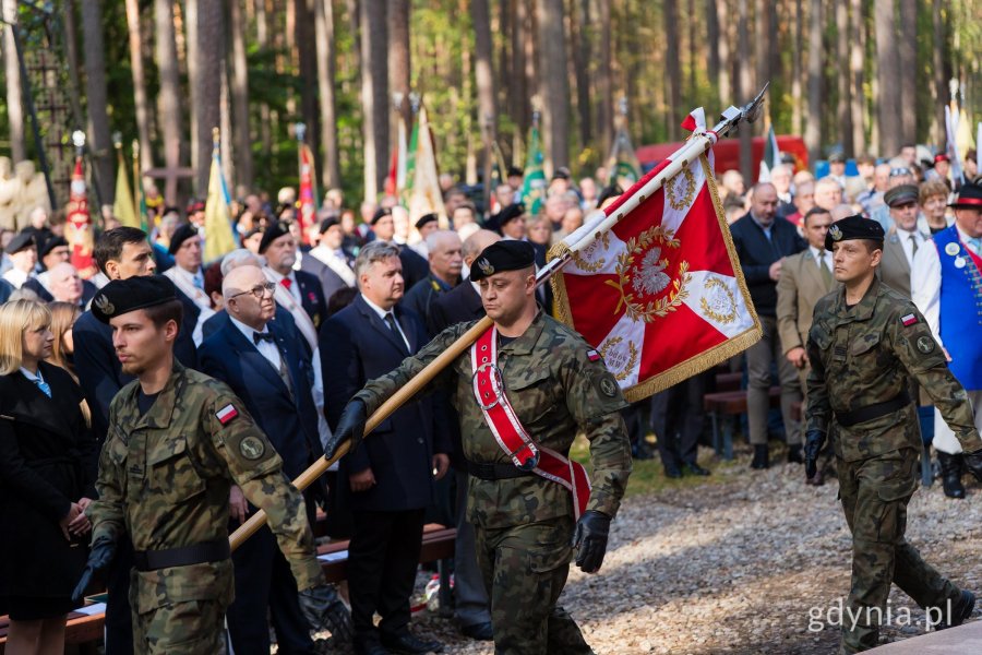 Uroczystości w Lesie Piaśnickim i uczestnicy