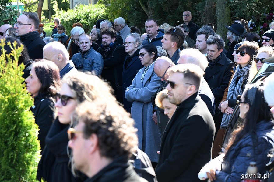 Uroczystości pogrzebowe Leszka Kopcia na Cmentarzu Łostowickim w Gdańsku (fot. Michał Puszczewicz)