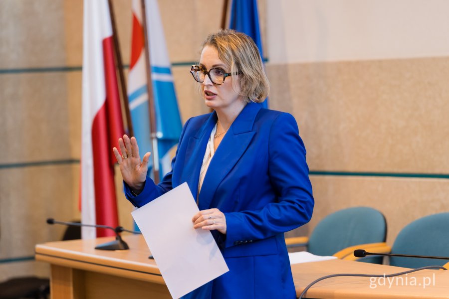 Na zdjęciu: Agnieszka Tokarska, radna (fot. Paweł Budziński)
