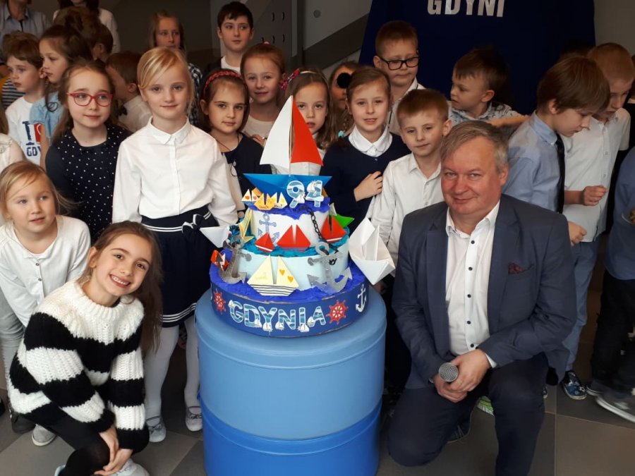 Atrakcje z okazji urodzin Gdyni zorganizowano w gdyńskich szkołach // fot. materiały prasowe