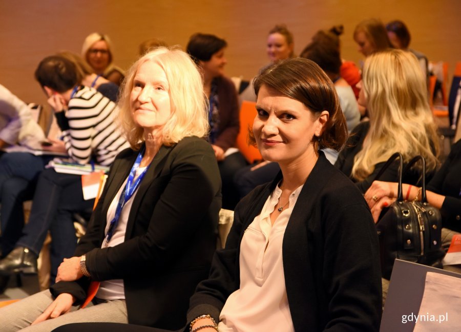W konferencji „Edukacja w akcji: szkoła innowacji” uczestniczyła wiceprezydent Gdyni Katarzyna Gruszecka-Spychała // fot. Magdalena Czernek