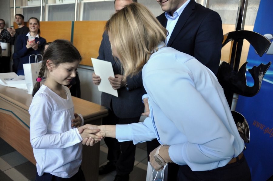 Wręczenie nagród uczestnikom konkursu / fot. Dorota Nelke