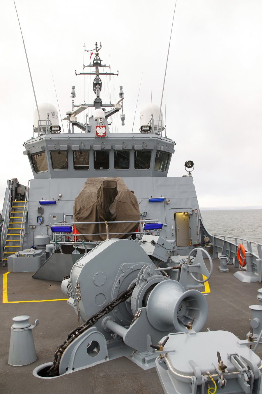 ORP Kormoran – najnowocześniejszy okręt Marynarki Wojennej // fot. Marcin Purman