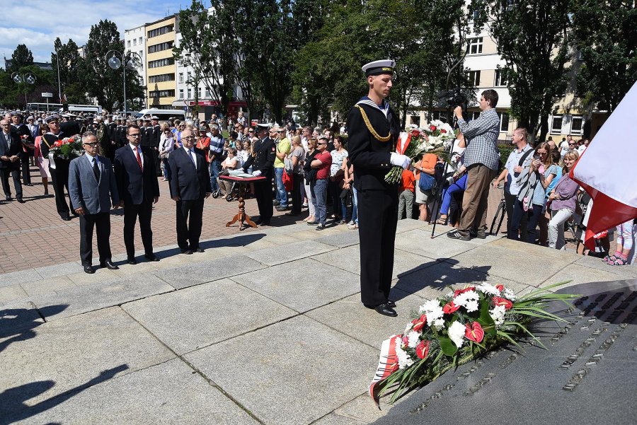 Obchody Święta Wojska Polskiego w Gdyni   / fot. M. Puszczewicz