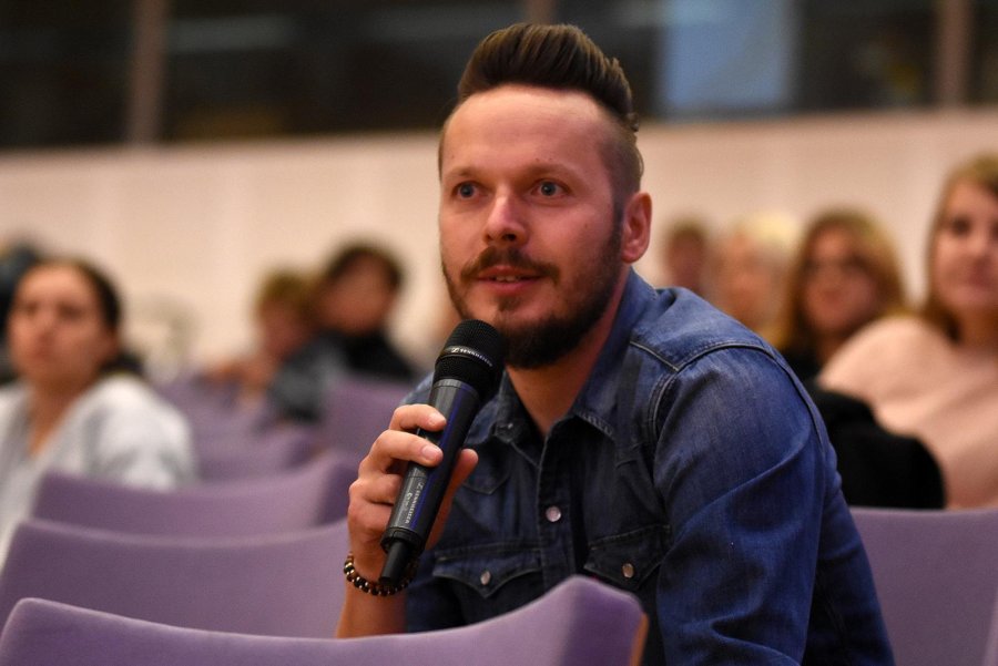 Spotkanie z Miłką Raulin // fot. Michał Puszczewicz