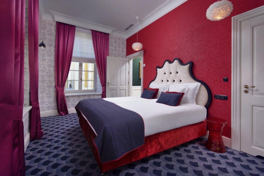 Hotel Quadrille Relais & Châteaux ***** pokój hotelowy Gustave Flaubert