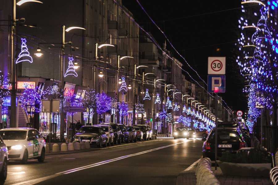 Gdynia rozbłysła na Święta tysiącami światełek // fot.Karol Stańczak