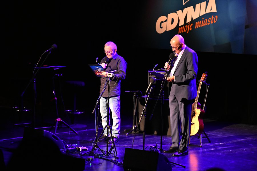 Niedzielny finał Ladies' Jazz Festival w Gdyni - Piotr Baron i Piotr Łyszkiewicz, fot. Kamil Złoch