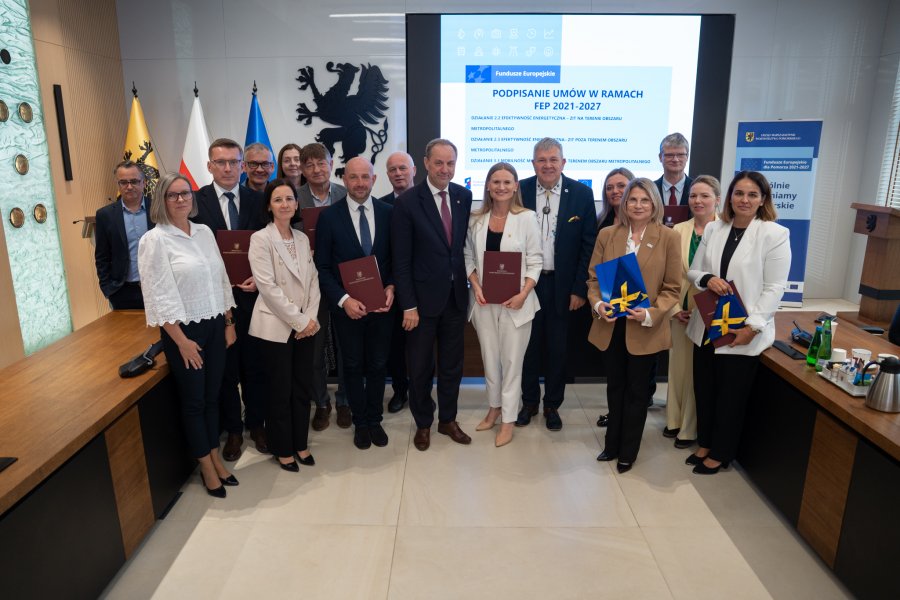 Beneficjenci programu  "Fundusze Europejskie dla Pomorza 2021-2027, w&nbsp;ramach Działania 2.2. Efektywność energetyczna &ndash; ZIT na terenie obszaru metropolitalnego" 