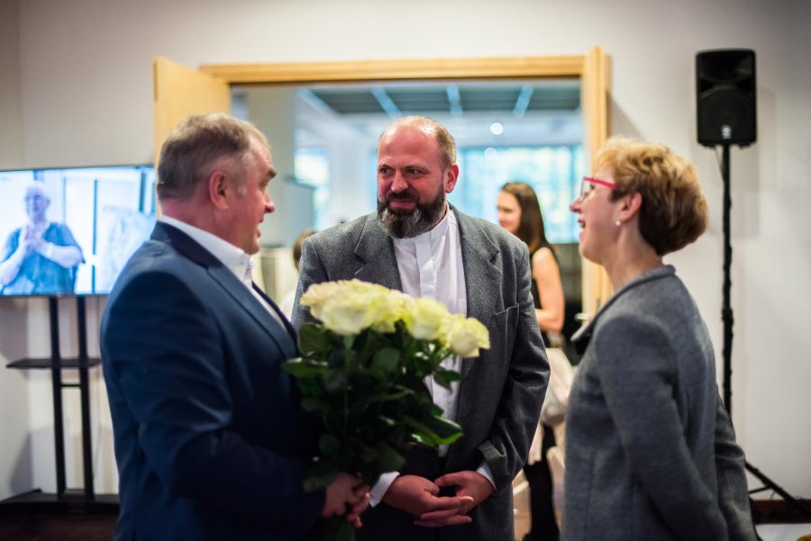 Wernisaż wystawy Anieli Kity, fot. D. Linkowski