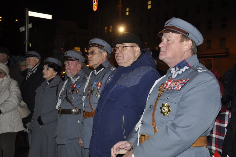 Uroczystość z okazji 150. rocznicy urodzin Piłsudskiego // fot. Magdalena Czernek