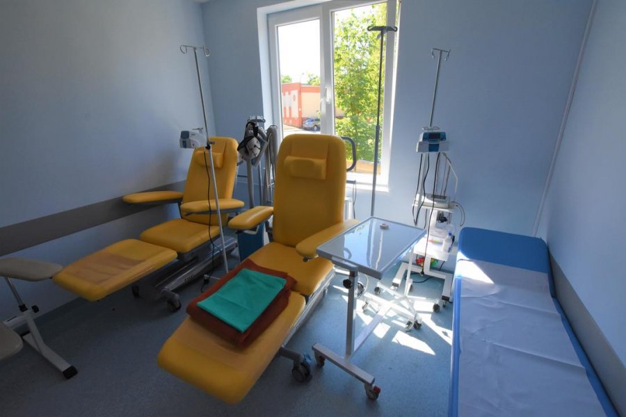 Otwarcie wyremontowanego oddziału Onkologii i Radioterapii w Szpitalu Morskim w Gdyni // fot. Lechosław Dzierżak