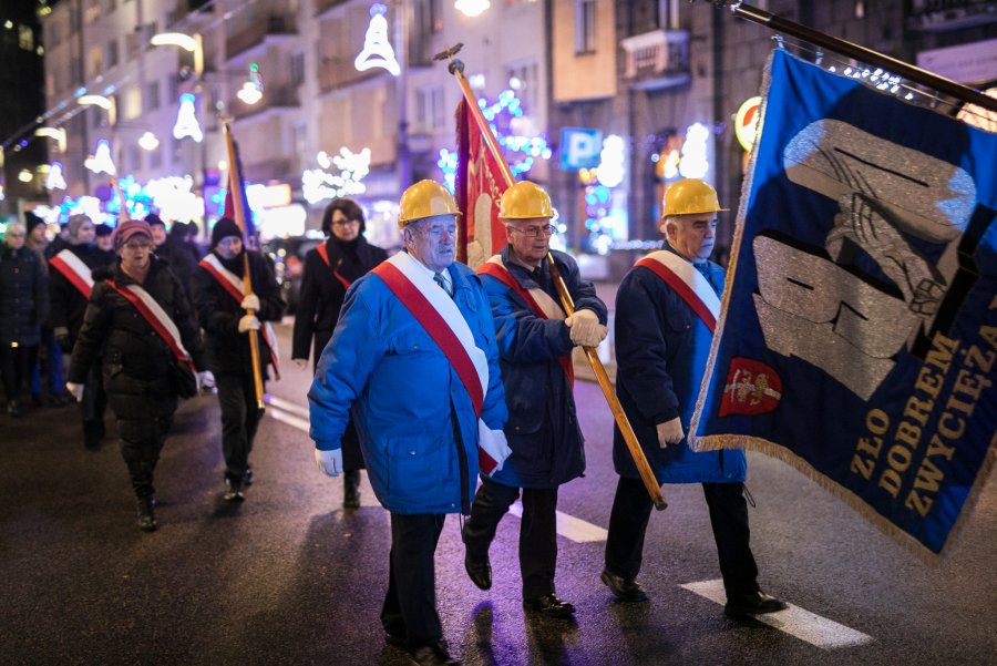 Obchody 37. rocznicy wprowadzenia stanu wojennego w Polsce // fot. Karol Stańczak