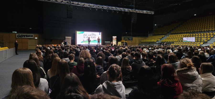 Finał kampanii zorganizowano w Polsat Plus Arenie Gdynia (fot. materiały prasowe)